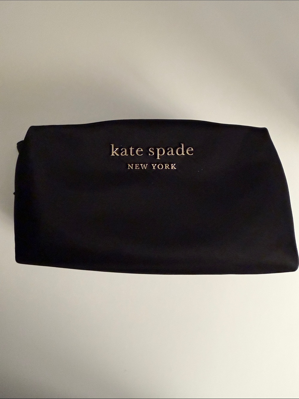 kate spade everything puffy Black Nylon pouch